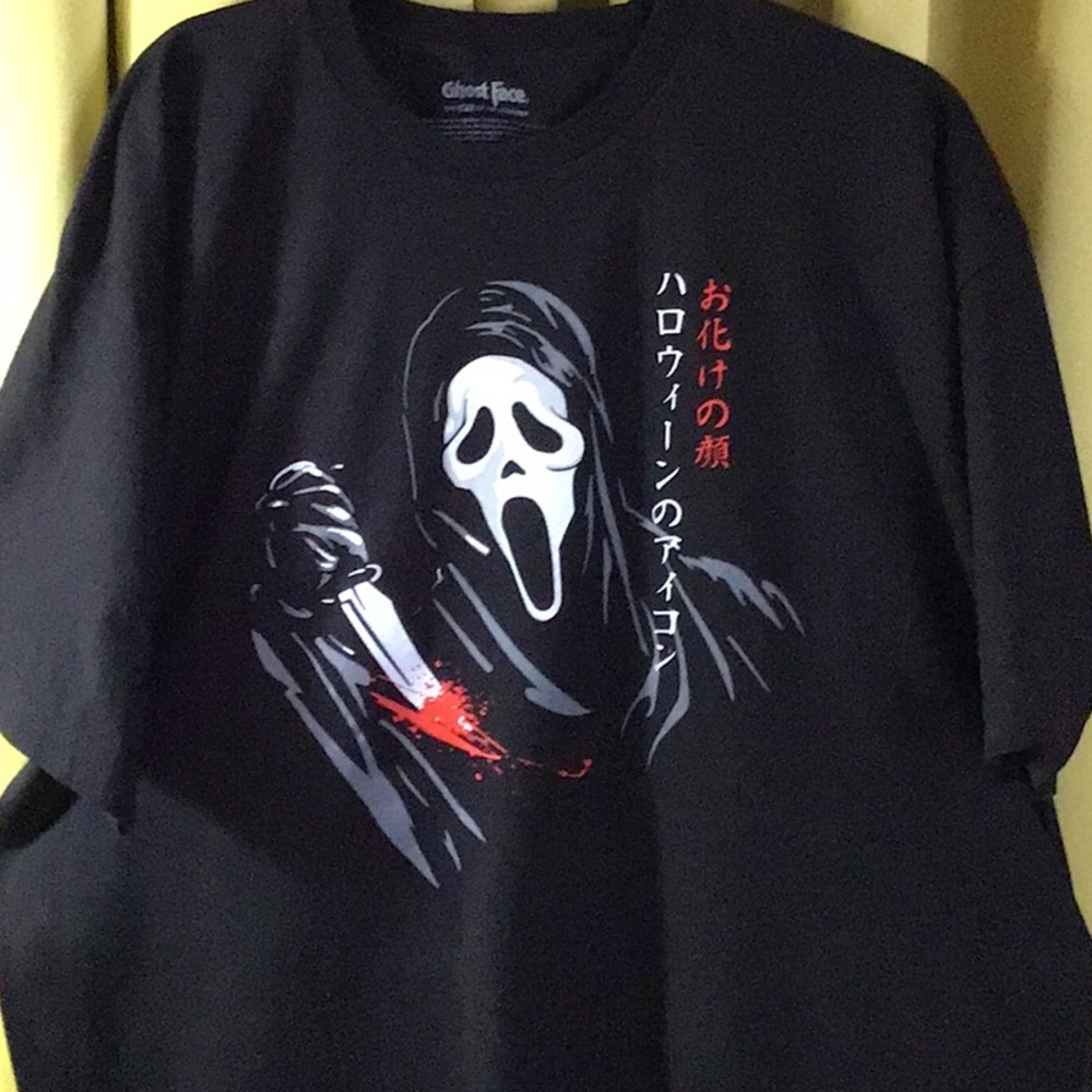 Black horror t-shirt nwot lot78